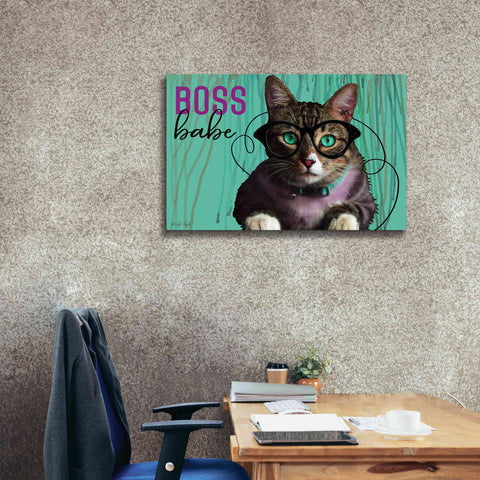 Image of 'Boss Babe' by Cindy Jacobs, Canvas Wall Art,40 x 26