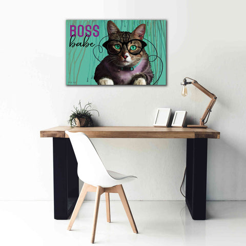 Image of 'Boss Babe' by Cindy Jacobs, Canvas Wall Art,40 x 26