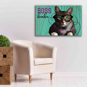 'Boss Babe' by Cindy Jacobs, Canvas Wall Art,40 x 26