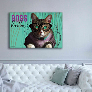 'Boss Babe' by Cindy Jacobs, Canvas Wall Art,60 x 40