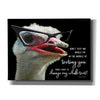 'Ostrich Don't Text Me' by Cindy Jacobs, Canvas Wall Art