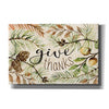 'Give Thanks' by Cindy Jacobs, Canvas Wall Art