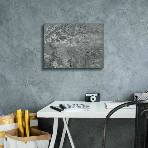 Image of 'Abstract in Gray I' by Cindy Jacobs, Canvas Wall Art,16 x 12
