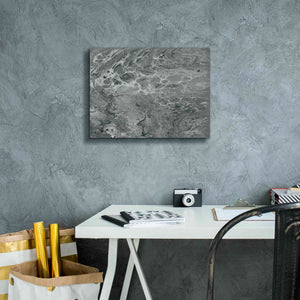 'Abstract in Gray I' by Cindy Jacobs, Canvas Wall Art,16 x 12