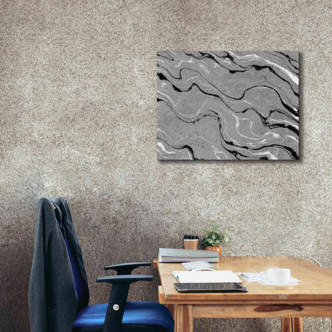 Image of 'Abstract in Gray III' by Cindy Jacobs, Canvas Wall Art,34 x 26