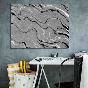 'Abstract in Gray III' by Cindy Jacobs, Canvas Wall Art,34 x 26