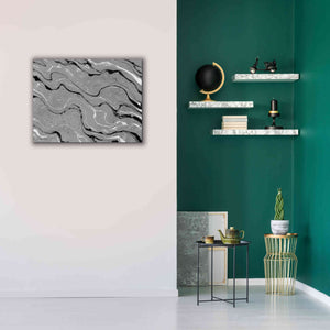 'Abstract in Gray III' by Cindy Jacobs, Canvas Wall Art,34 x 26