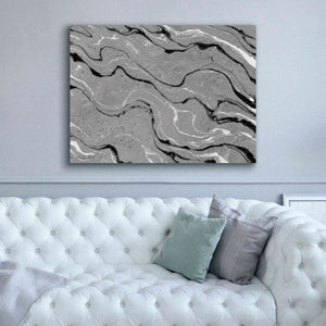 'Abstract in Gray III' by Cindy Jacobs, Canvas Wall Art,54 x 40