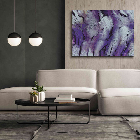 Image of 'Abstract in Purple III' by Cindy Jacobs, Canvas Wall Art,54 x 40