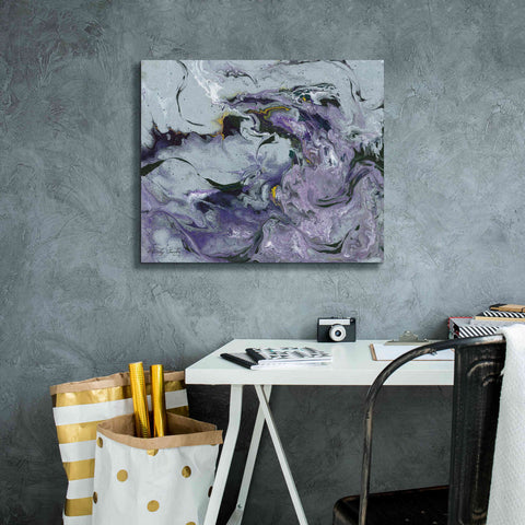 Image of 'Abstract in Purple IV' by Cindy Jacobs, Canvas Wall Art,24 x 20