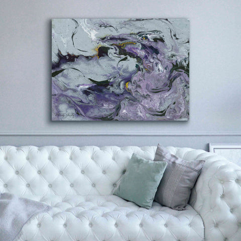 Image of 'Abstract in Purple IV' by Cindy Jacobs, Canvas Wall Art,54 x 40
