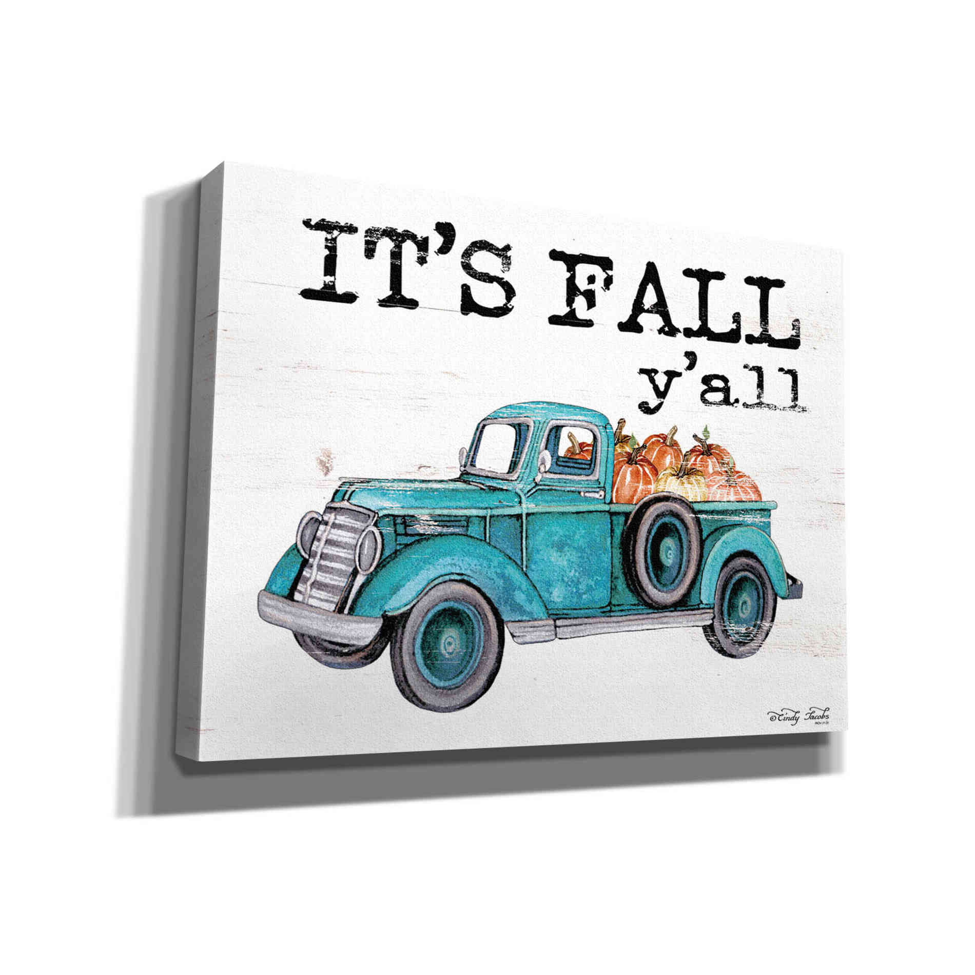 'It's Fall Y'all' by Cindy Jacobs, Canvas Wall Art