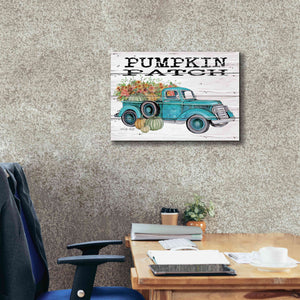 'Pumpkin Patch Truck' by Cindy Jacobs, Canvas Wall Art,24 x 20