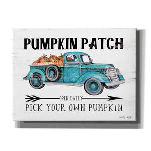 'Pumpkin Patch Open Daily' by Cindy Jacobs, Canvas Wall Art