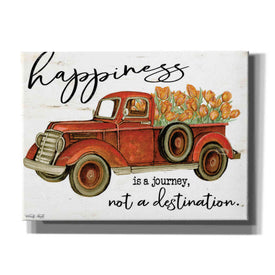 'Happiness is Yellow Flowers' by Cindy Jacobs, Canvas Wall Art