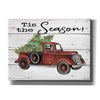 'Tis the Season Red Truck' by Cindy Jacobs, Canvas Wall Art