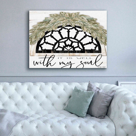 Image of 'With My Soul' by Cindy Jacobs, Canvas Wall Art,54 x 40