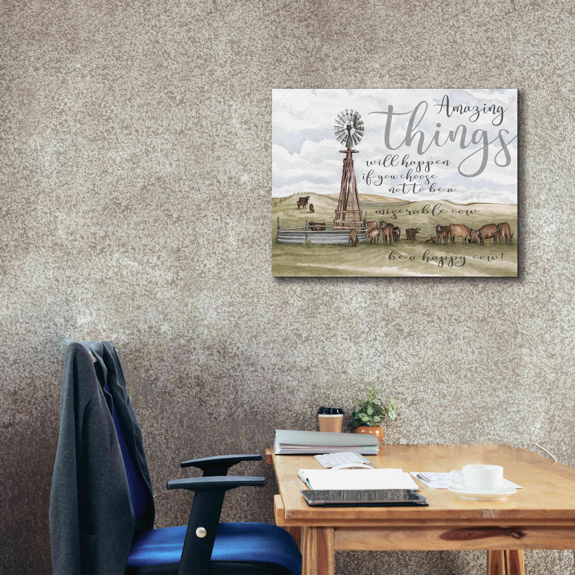 'Amazing Things' by Cindy Jacobs, Canvas Wall Art,34 x 26