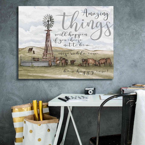 Image of 'Amazing Things' by Cindy Jacobs, Canvas Wall Art,34 x 26
