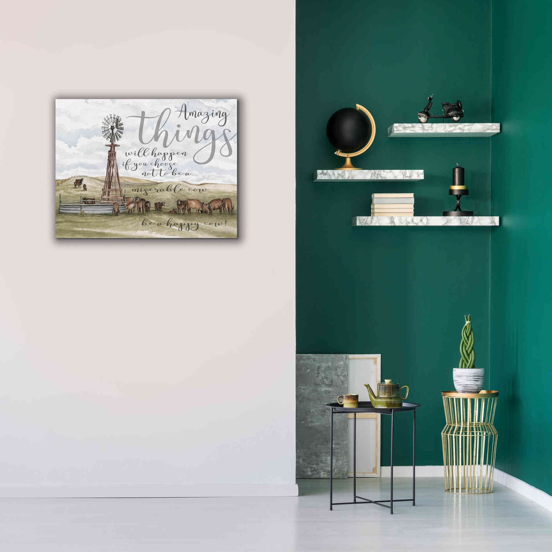 'Amazing Things' by Cindy Jacobs, Canvas Wall Art,34 x 26