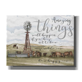 'Amazing Things' by Cindy Jacobs, Canvas Wall Art