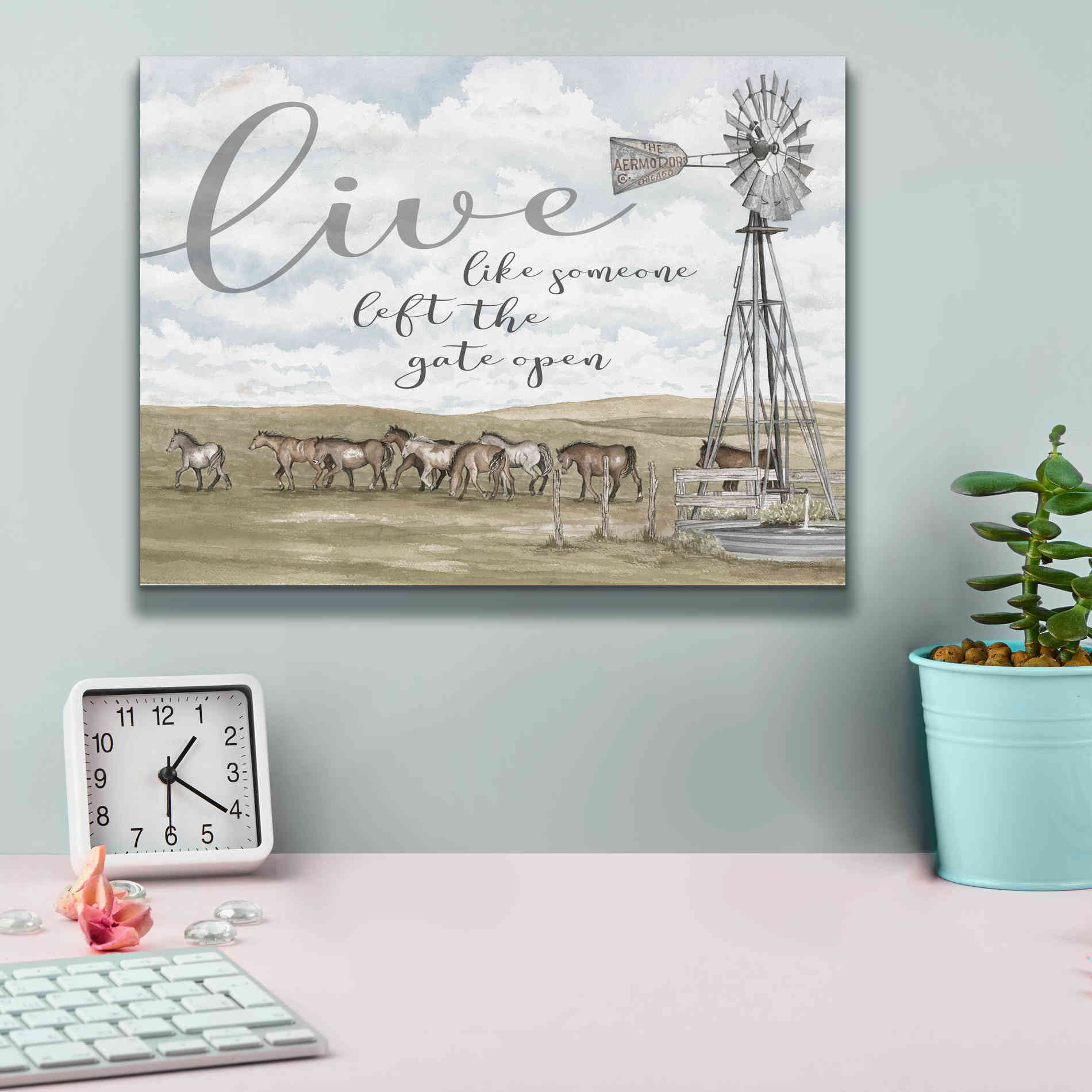 'Live Like Someoneâ€¦' by Cindy Jacobs, Canvas Wall Art,16 x 12