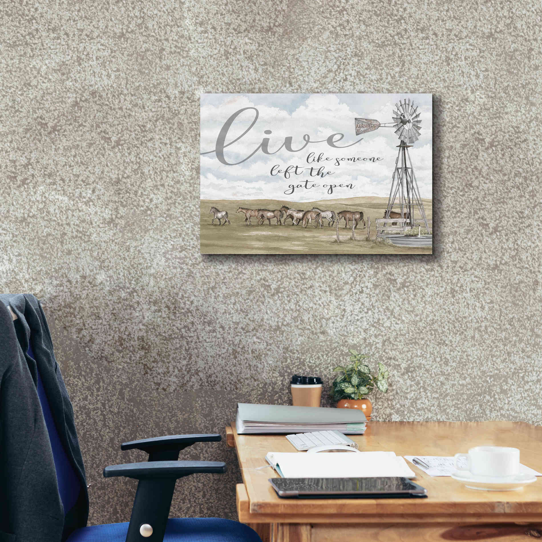 'Live Like Someoneâ€¦' by Cindy Jacobs, Canvas Wall Art,26 x 18
