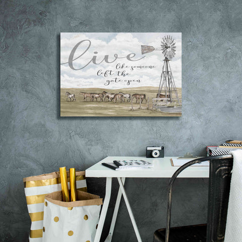 Image of 'Live Like Someoneâ€¦' by Cindy Jacobs, Canvas Wall Art,26 x 18