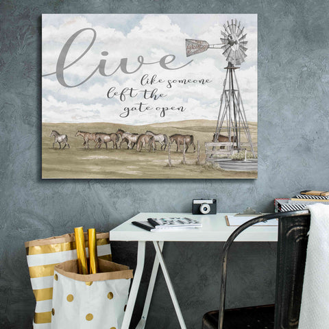 Image of 'Live Like Someoneâ€¦' by Cindy Jacobs, Canvas Wall Art,34 x 26