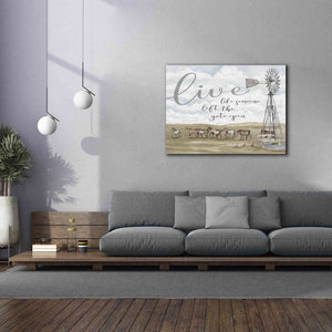 'Live Like Someoneâ€¦' by Cindy Jacobs, Canvas Wall Art,54 x 40