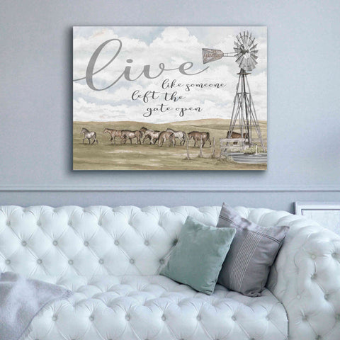 Image of 'Live Like Someoneâ€¦' by Cindy Jacobs, Canvas Wall Art,54 x 40