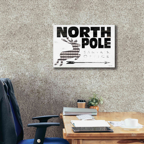 Image of 'North Pole Office' by Cindy Jacobs, Canvas Wall Art,24 x 20