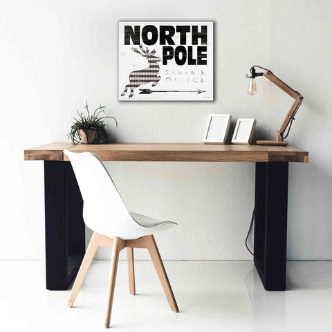 Image of 'North Pole Office' by Cindy Jacobs, Canvas Wall Art,24 x 20