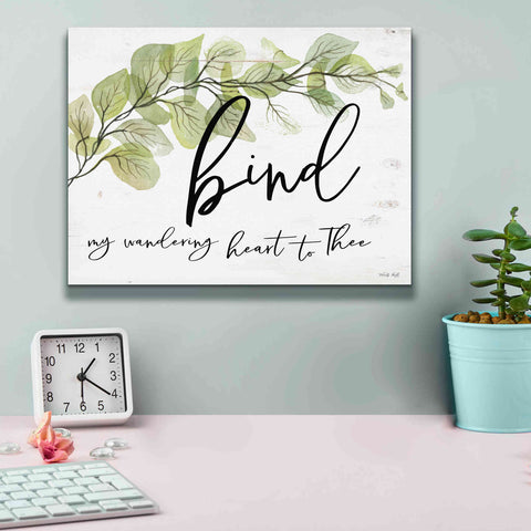 Image of 'Bind My Wandering Heart to Thee' by Cindy Jacobs, Canvas Wall Art,16 x 12