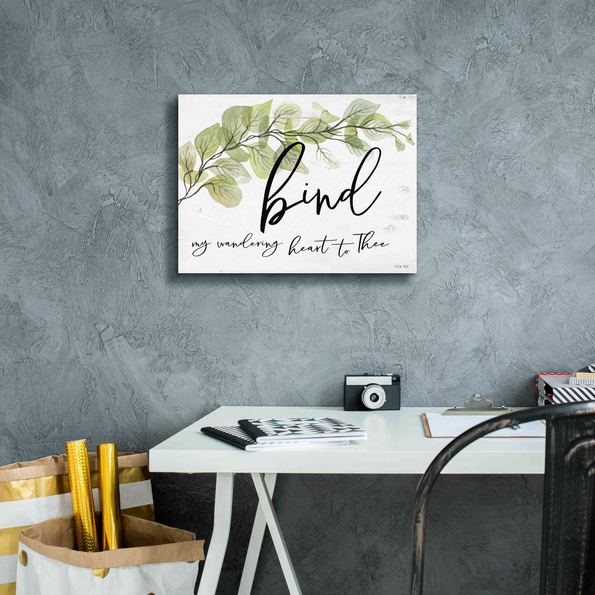 &#39;Bind My Wandering Heart to Thee&#39; by Cindy Jacobs, Canvas Wall Art,16 x 12