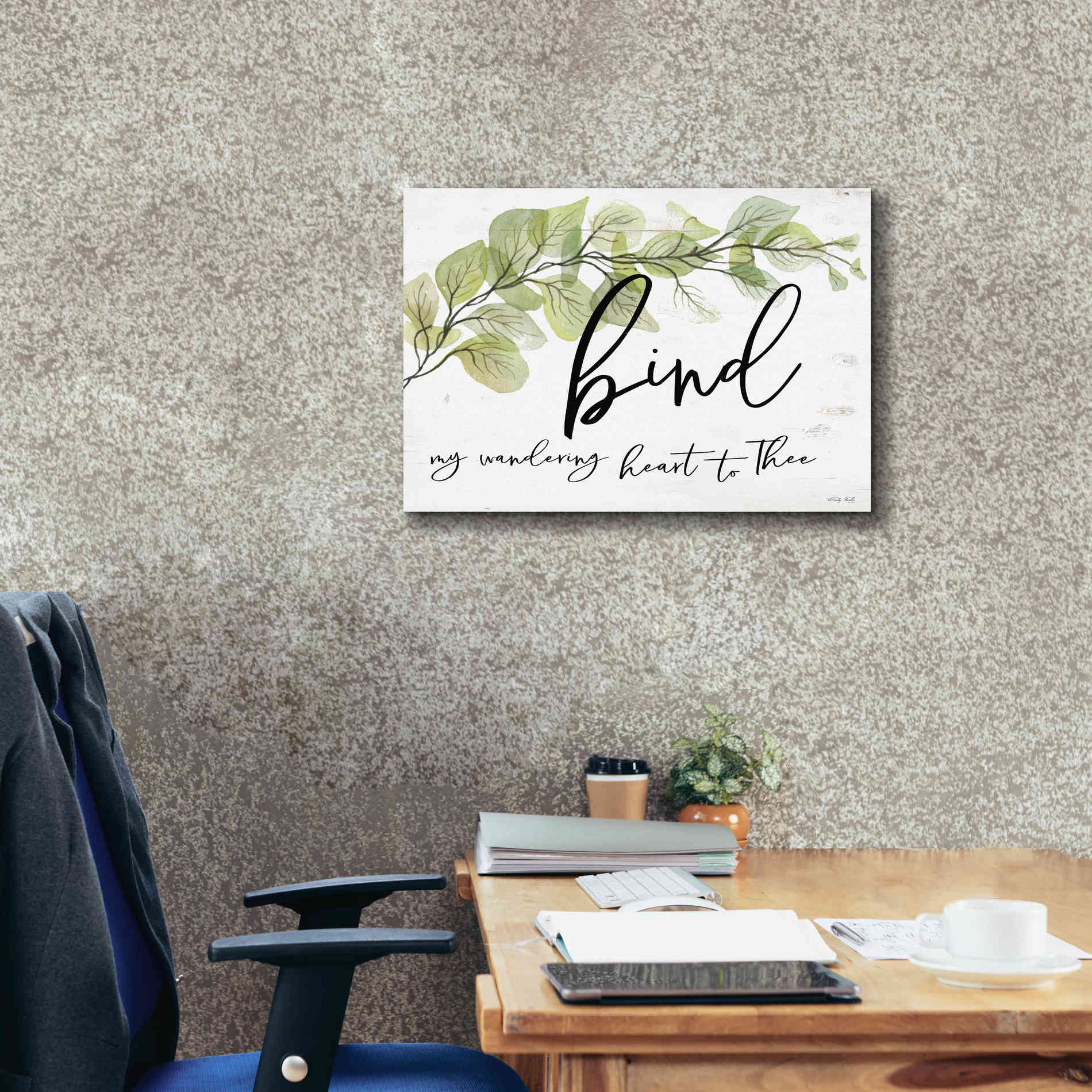 &#39;Bind My Wandering Heart to Thee&#39; by Cindy Jacobs, Canvas Wall Art,24 x 20