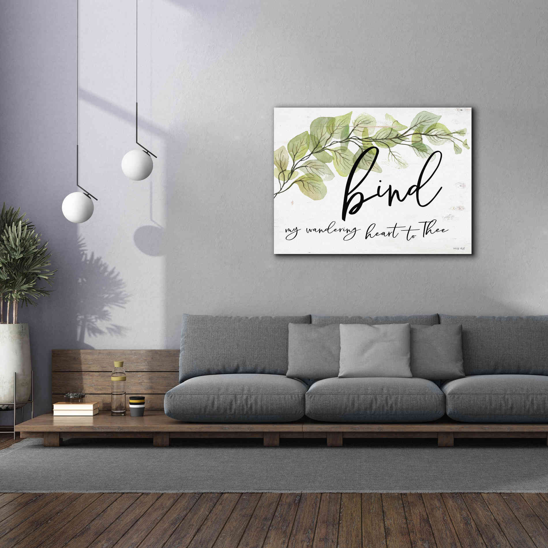 &#39;Bind My Wandering Heart to Thee&#39; by Cindy Jacobs, Canvas Wall Art,54 x 40