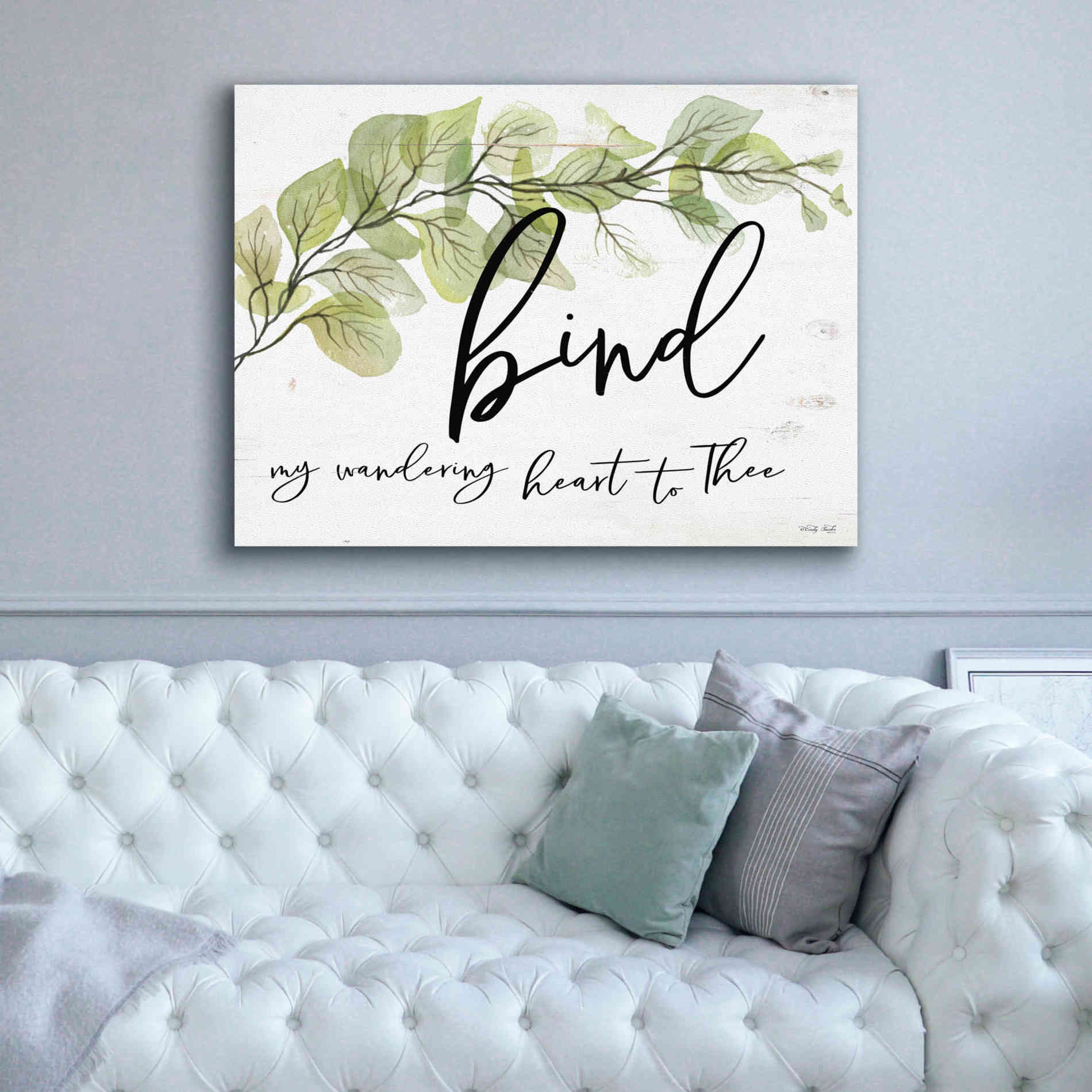 &#39;Bind My Wandering Heart to Thee&#39; by Cindy Jacobs, Canvas Wall Art,54 x 40