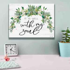 'It is Well With My Soul 2' by Cindy Jacobs, Canvas Wall Art,16 x 12