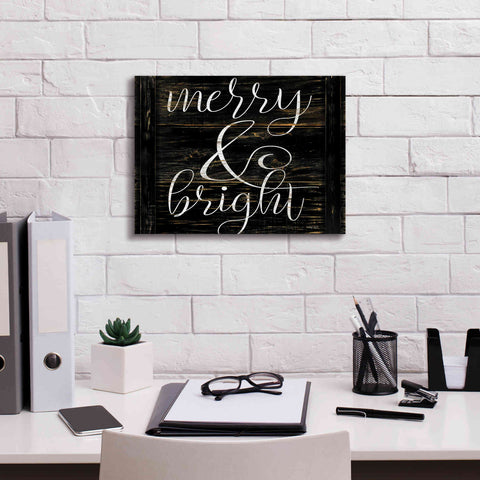 Image of 'Merry & Bright 2' by Cindy Jacobs, Canvas Wall Art,16 x 12