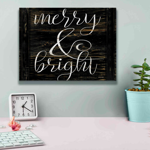 Image of 'Merry & Bright 2' by Cindy Jacobs, Canvas Wall Art,16 x 12