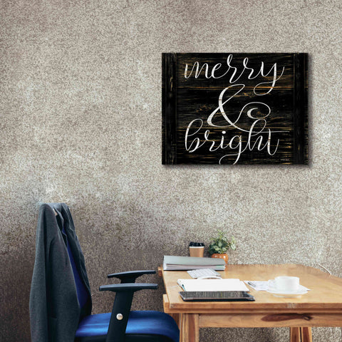 Image of 'Merry & Bright 2' by Cindy Jacobs, Canvas Wall Art,34 x 26