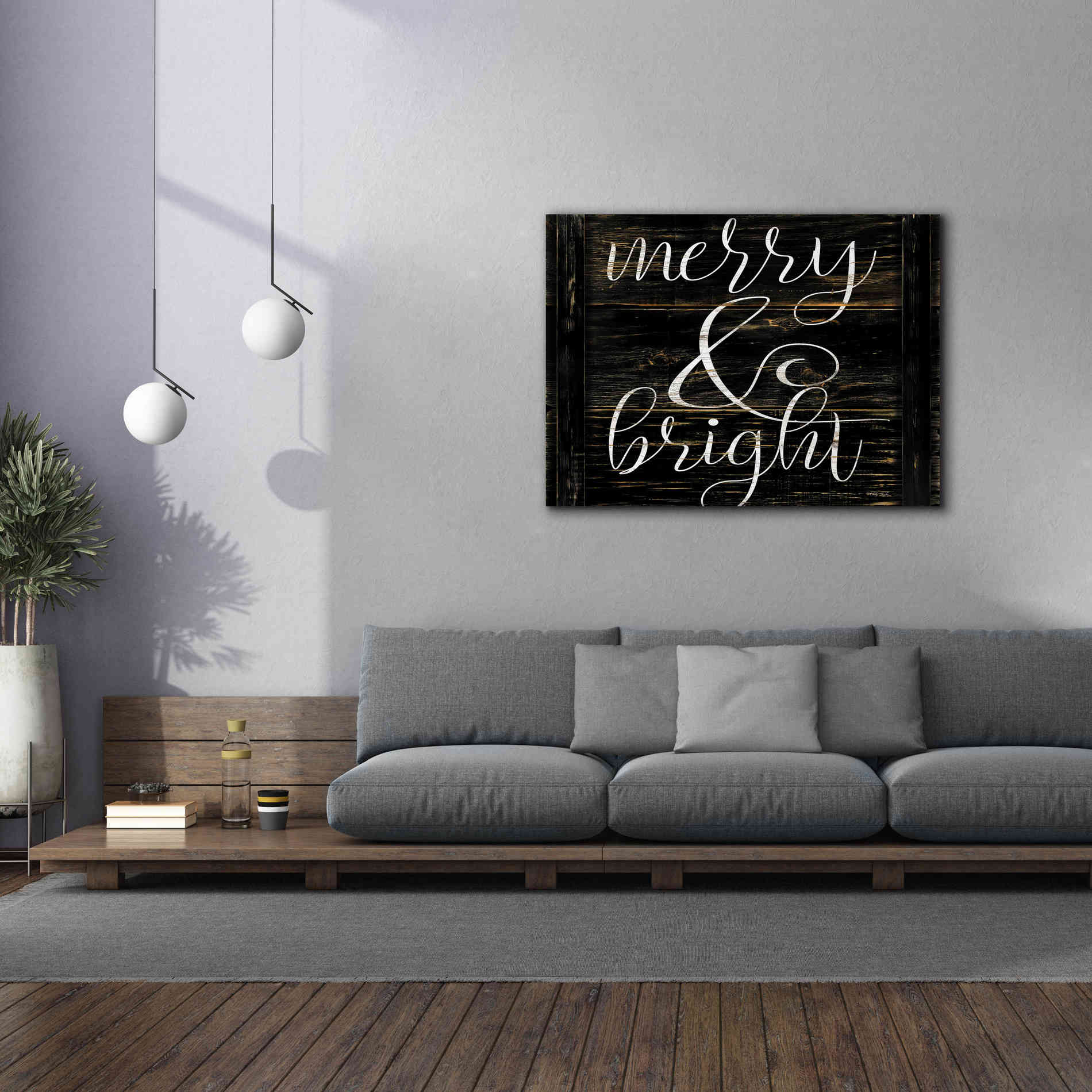 'Merry & Bright 2' by Cindy Jacobs, Canvas Wall Art,54 x 40