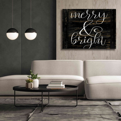Image of 'Merry & Bright 2' by Cindy Jacobs, Canvas Wall Art,54 x 40