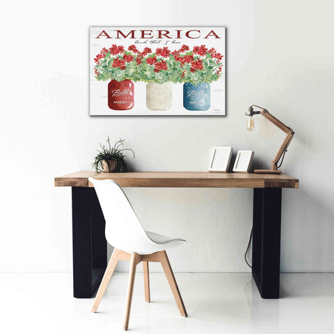 Image of 'America Glass Jars' by Cindy Jacobs, Canvas Wall Art,40 x 26