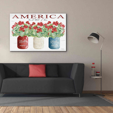 Image of 'America Glass Jars' by Cindy Jacobs, Canvas Wall Art,60 x 40