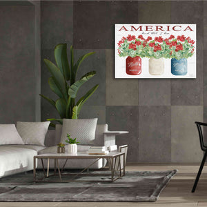 'America Glass Jars' by Cindy Jacobs, Canvas Wall Art,60 x 40