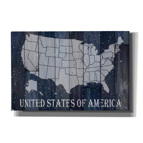 Image of 'Navy United States of America' by Cindy Jacobs, Canvas Wall Art