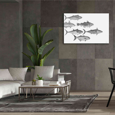 Image of 'Variety of Fish I' by Cindy Jacobs, Canvas Wall Art,60 x 40