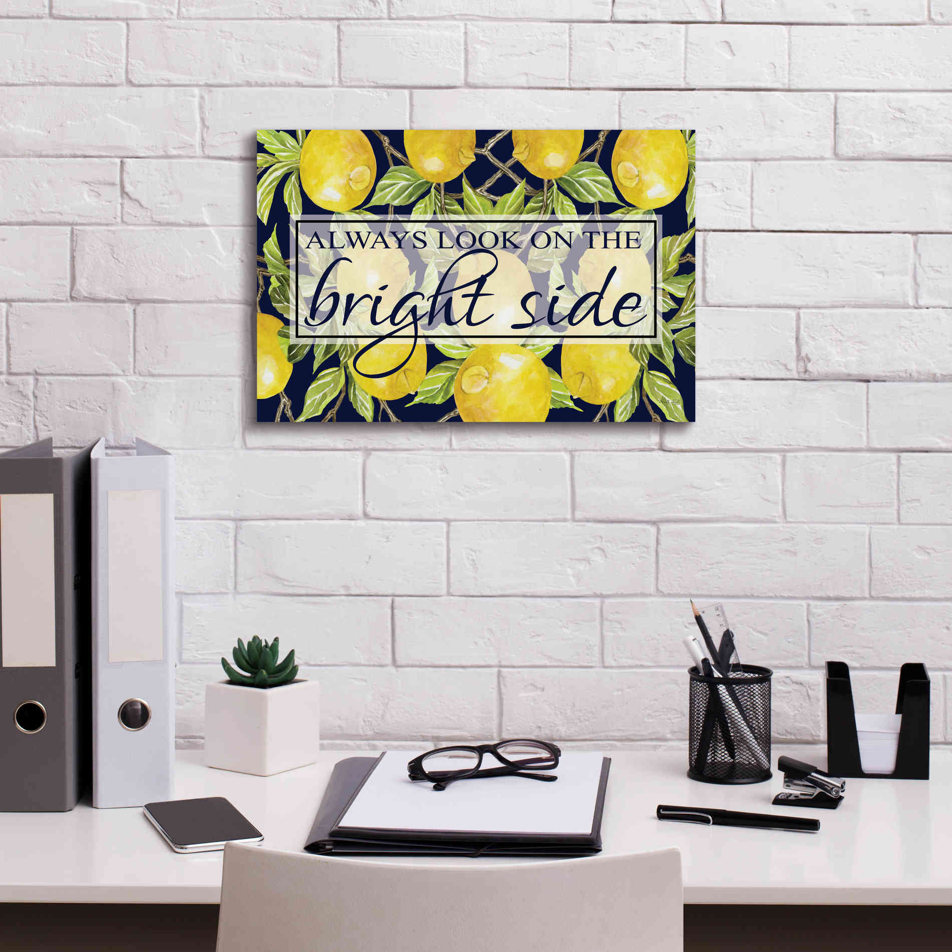 'Bright Side' by Cindy Jacobs, Canvas Wall Art,18 x 12